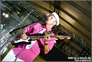 Foto del Concerto dell Orchestra Roby e La Torpedo Blu alla Festa del PD di Piadena