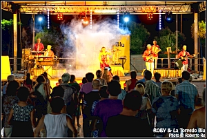 Foto del Concerto dell Orchestra Roby e La Torpedo Blu alla Festa del PD di Piadena